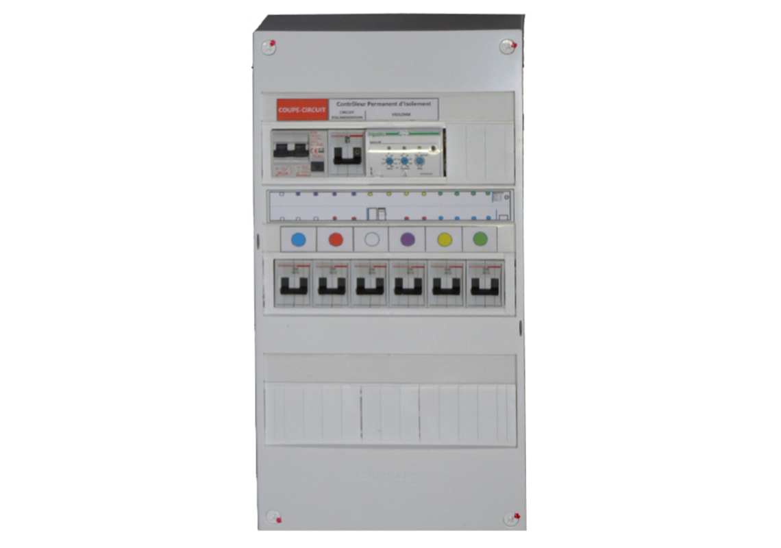 Protection box & load shedding board of 230 VAC distribution regime IT solution